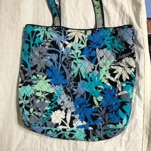 Vera Bradley Camo Floral Tote, Pockets Inside